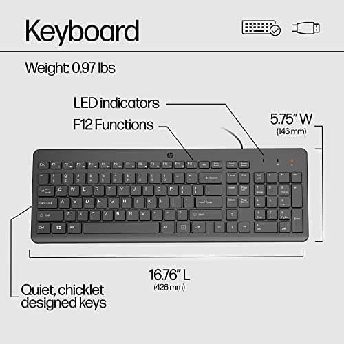 HP 150 Wired Standard Keyboard image