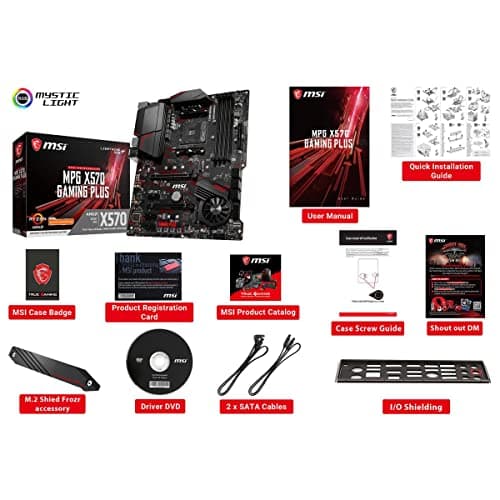 MSI X570 MPG GAMING PLUS DDR4 ATX image