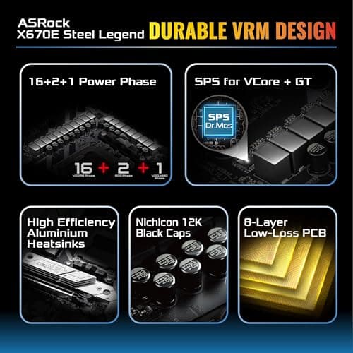 ASRock X670E Steel Legend ATX AM5 image