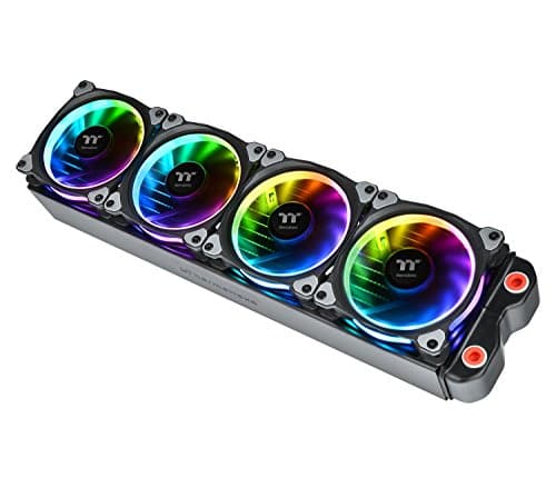 Thermaltake Riing Plus TT 120mm Black PWM Addressable RGB 3-Pack image