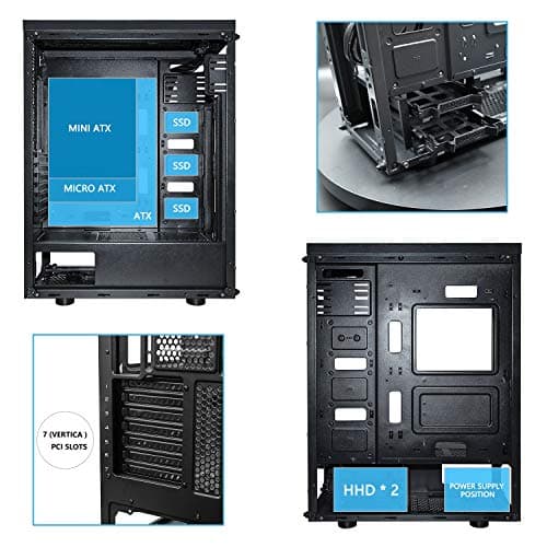 darkFlash Phantom ATX Mid Tower Case image