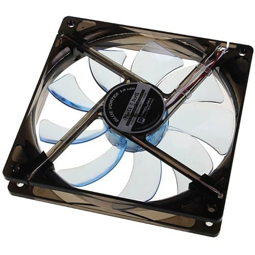 Prolimatech Vortex 140mm Clear 87 CFM Blue image