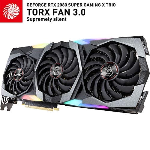 MSI Gaming X Trio GeForce RTX 2080 SUPER 8GB GDDR6 Silver / Black image