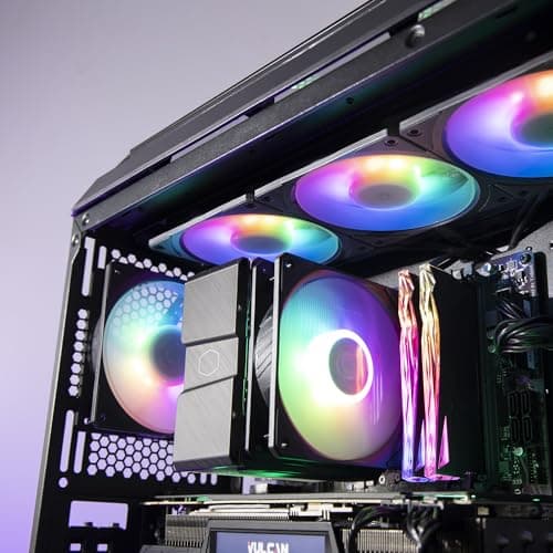 Cooler Master Mobius 120P 120mm Black PWM ARGB 3-Pack image