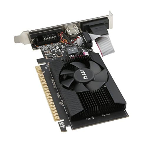 MSI GeForce GT 710 2GD3H LP 2GB DDR3 Black image