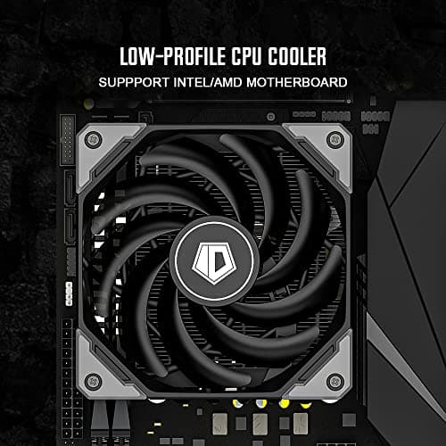 ID-COOLING IS-50X V2 54.6 CFM Air 57mm Black / Gray image