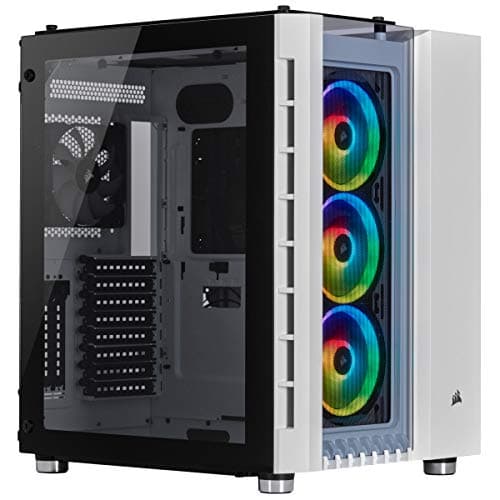 CORSAIR Crystal Series 680X RGB High Airflow Tempered Glass ATX Smart Case, White main image