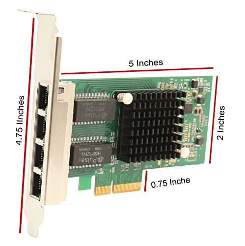 Syba SY-PEX24045 4 x Gigabit Ethernet PCIe x4 image