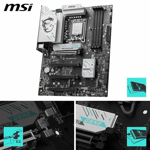 MSI B860 GAMING PLUS WIFI LGA1851 DDR5 ATX image