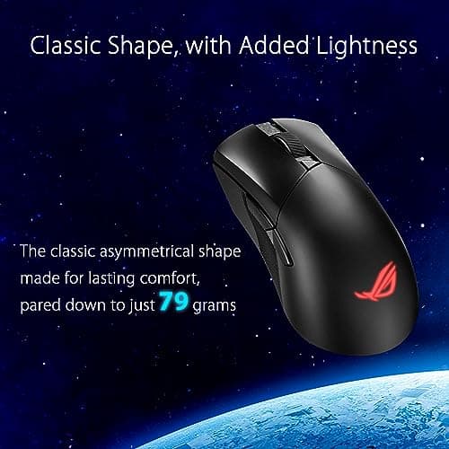 Asus ROG Gladius III AimPoint Bluetooth/Wireless/Wired Optical Gaming Mouse image