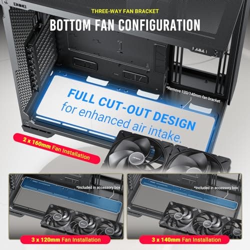 Antec C8 ATX Full Tower Black Tempered Glass ARGB image