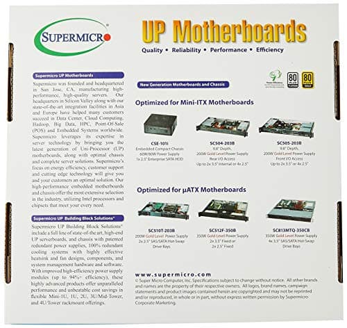 Supermicro Intel C242 X11SCL-IF LGA1151 DDR4 Mini ITX image