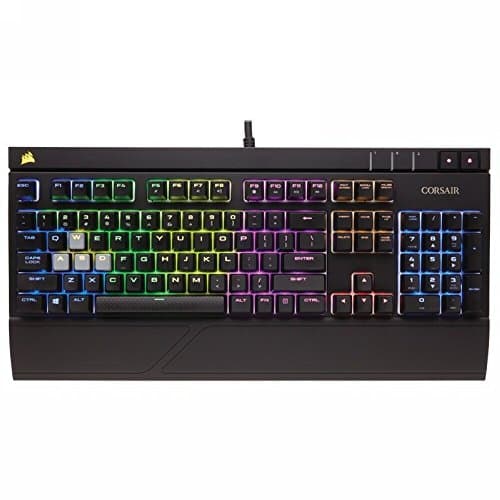 Corsair STRAFE RGB Wired Cherry MX Silent Mechanical Gaming Keyboard main image