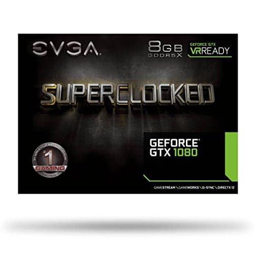 EVGA GeForce GTX 1080 SC GAMING ACX 3.0 8GB GDDR5X Black / Silver image