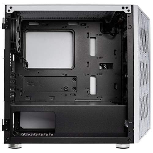 KOLINK Citadel Micro ATX Mini Tower Black Mesh RGB Tempered Glass Side Panel image