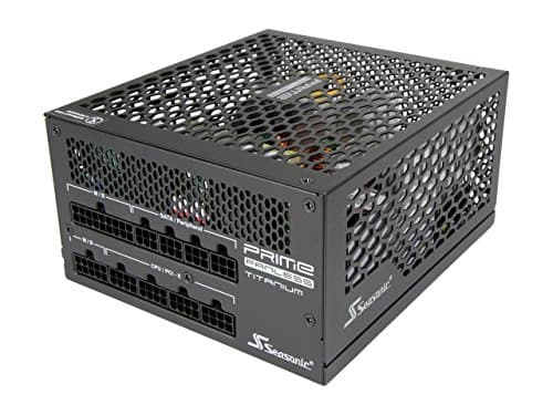 SeaSonic PRIME 600 Titanium Black Fanless ATX 600W 80+ Titanium Certified Fully Modular image