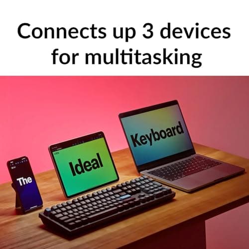 Keychron Q6 Pro RGB Bluetooth/Wireless/Wired Keychron K Pro Red Gaming Keyboard image