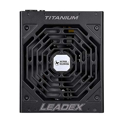 Super Flower Leadex Titanium Black 1000W Fully Modular 80+ Titanium Certified image