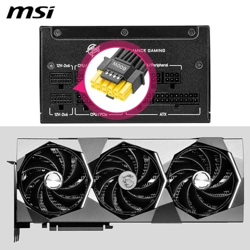 MSI MPG A850GS PCIE5 Black 850W Fully Modular 80+ Gold image