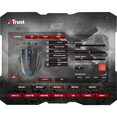Trust GXT 155 Wired Optical Gaming Mouse image