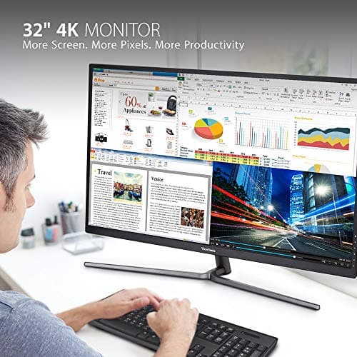 ViewSonic VX3211-4K-MHD 31.5" 4K 60Hz VA Monitor image