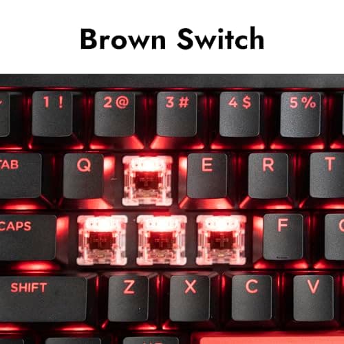 Keychron Lemokey X3 Wired Standard Mechanical Keyboard with Keychron Brown Switches image