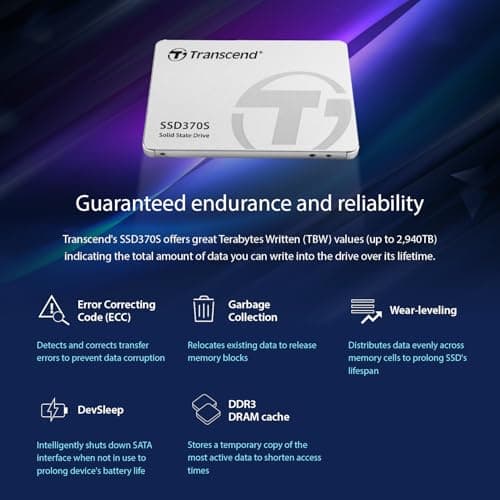 Transcend TS1TSSD370S 1TB SSD 2.5" SATA image