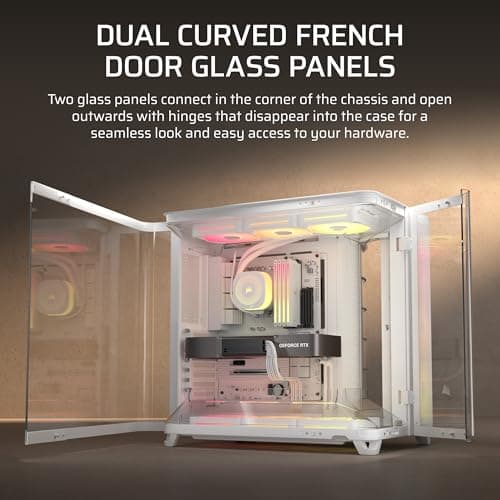 Corsair AIR 5400 LX-R RGB iCUE LINK White image