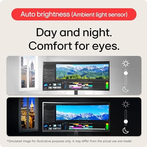 LG 40WP95C-W 39.7" 5K 72Hz IPS Curved Monitor image