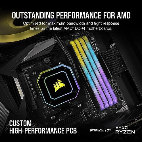 Corsair Vengeance RGB RT Black DDR4-3600 CL18 128GB (4x32GB) image