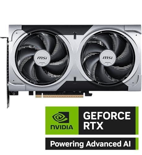 MSI VENTUS 2X PLUS GeForce RTX 5060 Ti 16GB GDDR7 Black / Gray image