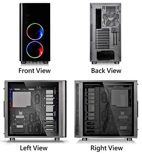 Thermaltake View Series View 200 TG ARGB Black Computer Cases image