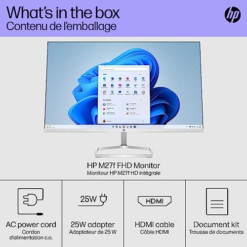 HP M27f 27" 1080p 75Hz IPS Monitor image