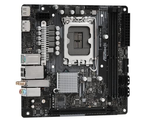 ASRock H610M-ITX/ac Mini ITX LGA1700 Motherboard image