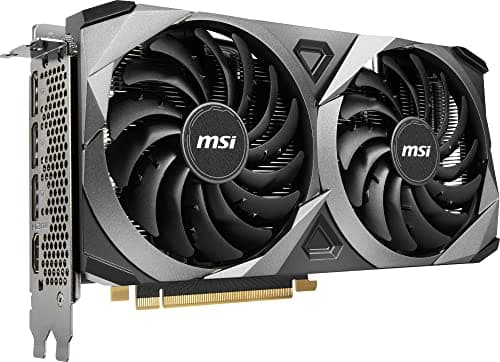MSI VENTUS 2X OC Black GeForce RTX 3060 Ti 8GB GDDR6X image