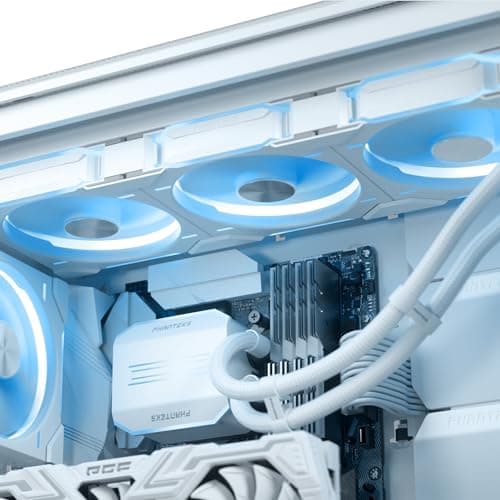 Phanteks GLACIER ONE 420D30 Water 420mm 71.93 CFM White image