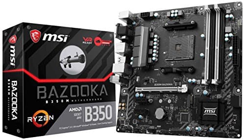 MSI B350M BAZOOKA AM4 DDR4 Micro ATX main image