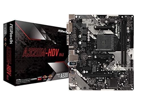 ASRock A320 HDV R4.0 DDR4 Micro ATX image