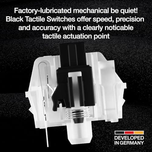 be quiet! Light Mount RGB Wired Silent Black Tactile Gaming Keyboard image