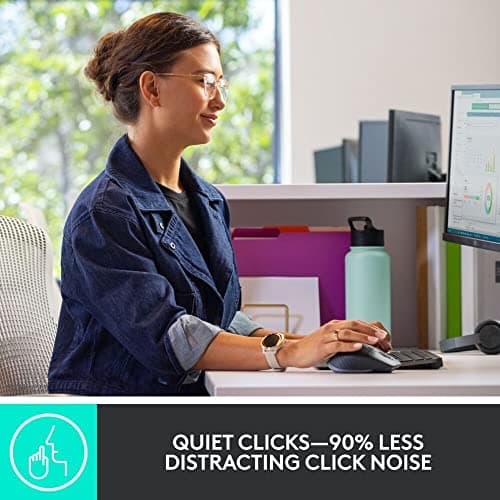 Logitech MX Keys Gen 2 Bluetooth/Wireless/Wired/Wired Slim Keyboard With Optical Mouse image