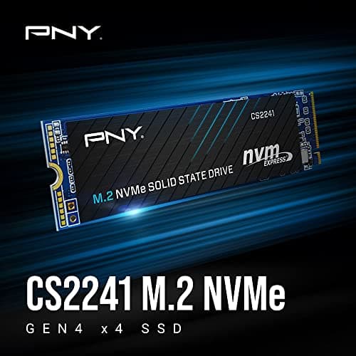 PNY CS2241 1TB M.2-2280 SSD PCIe 4.0 x4 NVMe image