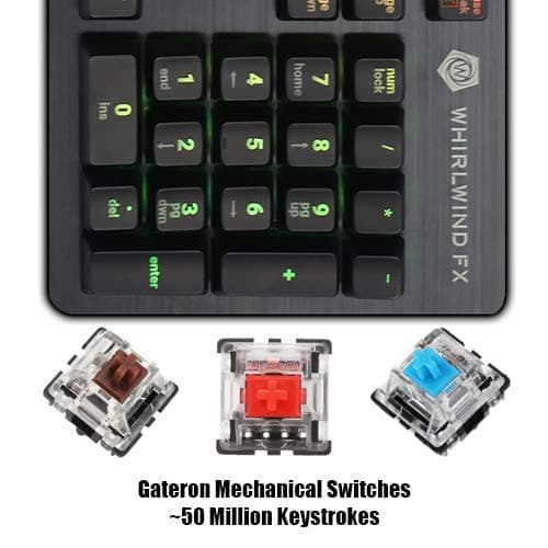 Whirlwind FX Element V2 RGB Wired Gaming Keyboard image