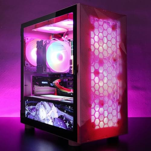 Vetroo ARGB120 120mm Pink PWM Addressable RGB image