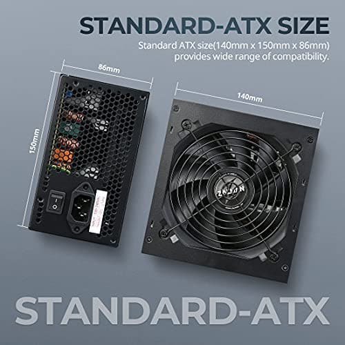 Zalman ZM-600-GT ATX 600W Semi-Modular 80+ Bronze Certified image