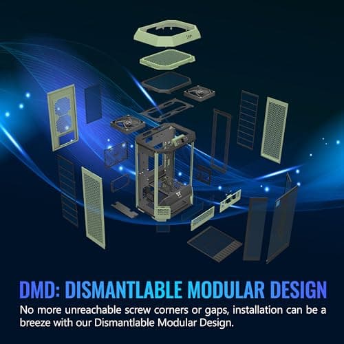 Thermaltake The Tower 300 MicroATX Mini Tower Tempered Glass Side Panel - Matcha Green image