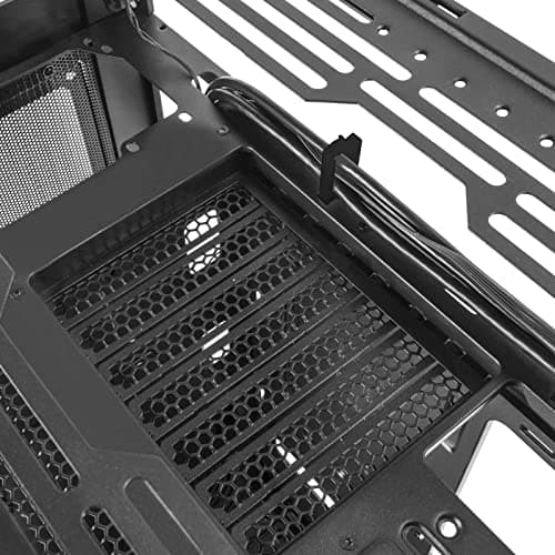 Silverstone ALTA F1 ATX Mid Tower Black Tempered Glass Side Panel, USB 3.2 Gen 2 Type-C, USB 3.2 Gen 1 Type-A image