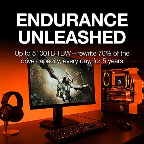 Seagate FireCuda 530 w/Heatsink 1TB SSD M.2-2280 PCIe 4.0 x4 NVMe image