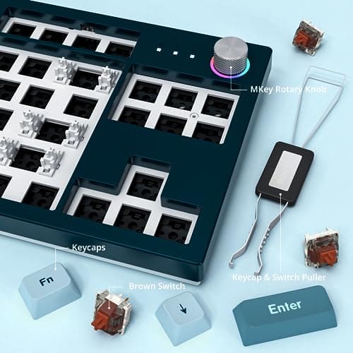 Montech MKey RGB Wired Gateron G Pro 2.0 Brown Mechanical Gaming Keyboard image