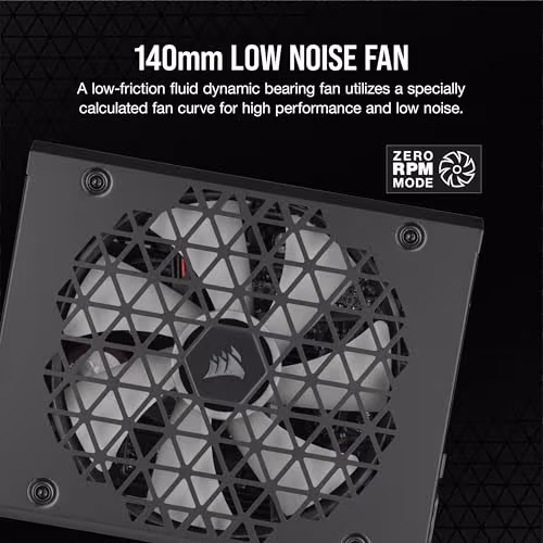 Corsair RM1000x SHIFT Side Interface 1000W Fully Modular 80+ Gold Certified image
