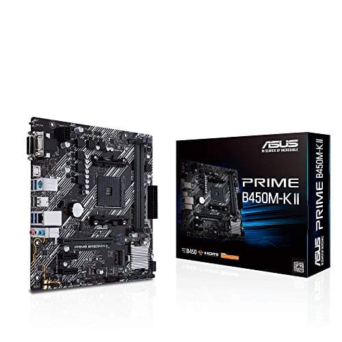 Asus B450 PRIME B450M-K II AM4 DDR4 Micro ATX image
